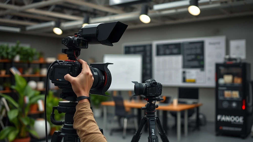 Fotostativ im Einsatz
